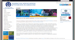 Desktop Screenshot of aapm.org